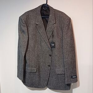 Botany 500 Dar Grey Wool Blazer